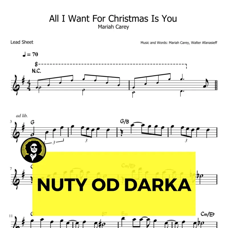 All I want for Christmas (Mariah Carey) nuty