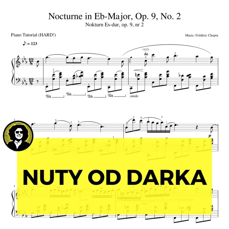 Nokturn Op. 9 nr 2 (Chopin) nuty