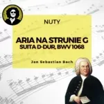 Aria na strunie G (Bach) nuty