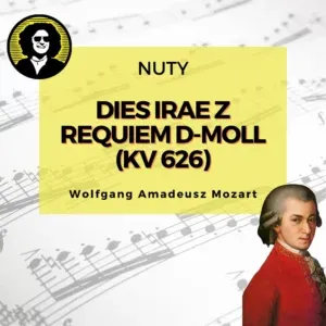 Dies Irae z Requiem D-moll (KV 626) Mozart nuty