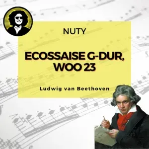 Ecossaise G-dur, WoO 23 nuty