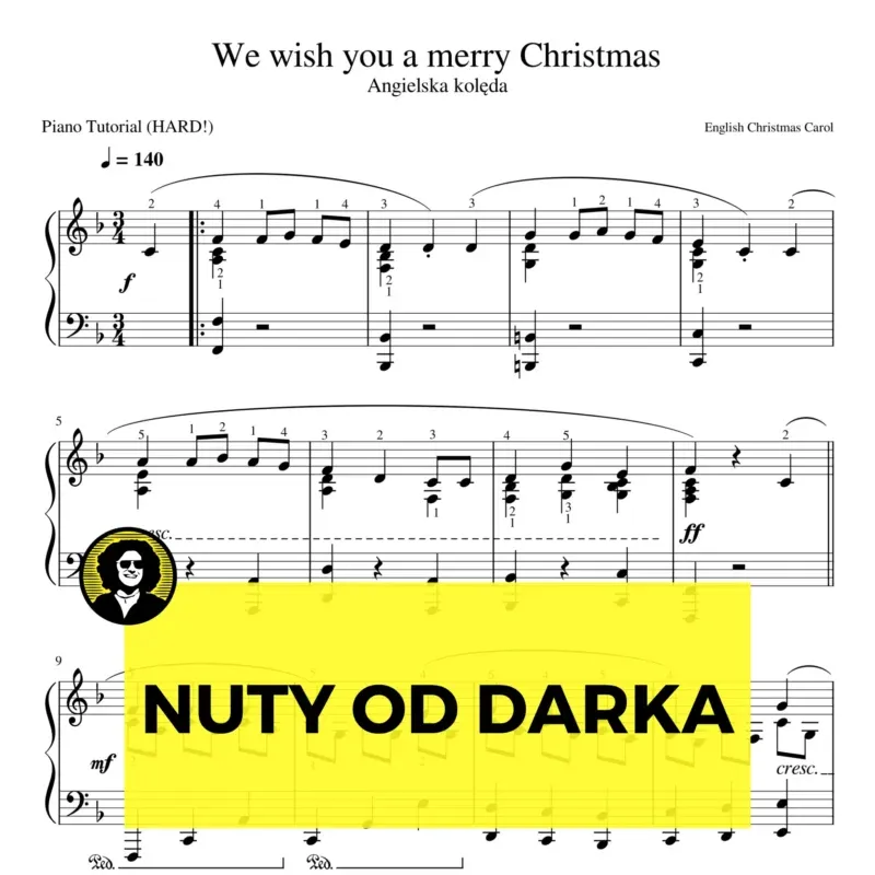 We wish you a Merry Christmas nuty