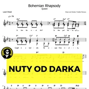 Bohemian rhapsody queen nuty akordy