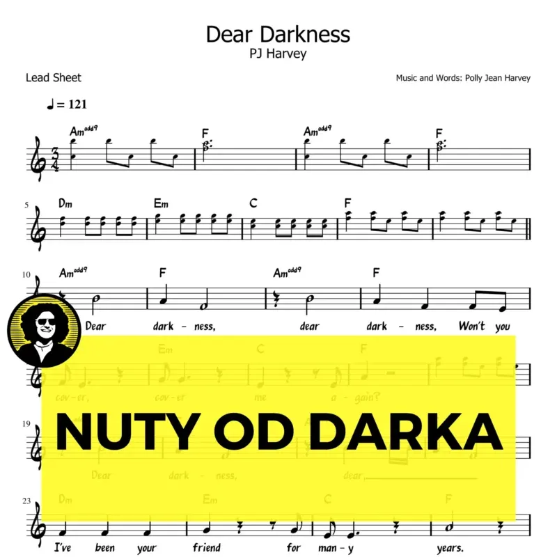 Dear darkness pj harvey nuty akordy
