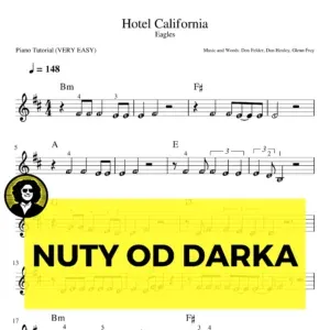 Hotel california eagles nuty keyboard bardzo latwe