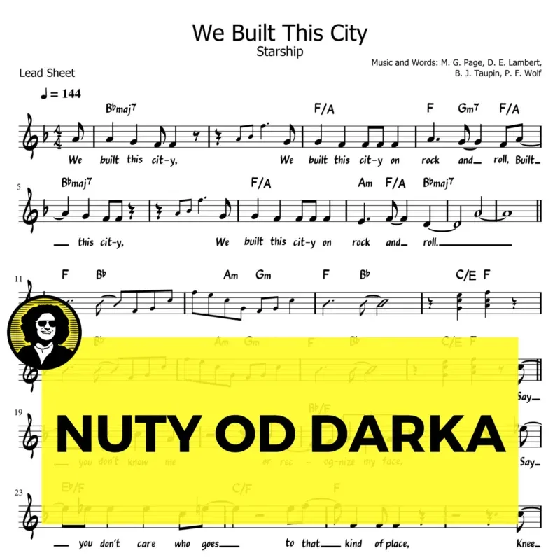 We built this city starship nuty akordy